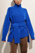 'Scarlett' Ribbed Knit Turtleneck Sweater - Celes Fashion